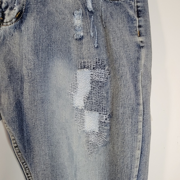 Mens Classic Fashion Wear Clothing Destressed Jeans Size 42 - Picture 3 of 14